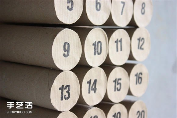 迎接圣誕到來 用卷紙筒為他做個(gè)倒數(shù)日歷吧~ -  itrip.net.cn