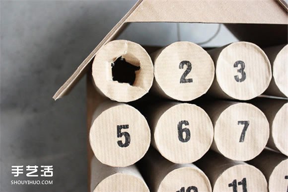 迎接圣誕到來 用卷紙筒為他做個(gè)倒數(shù)日歷吧~ -  itrip.net.cn