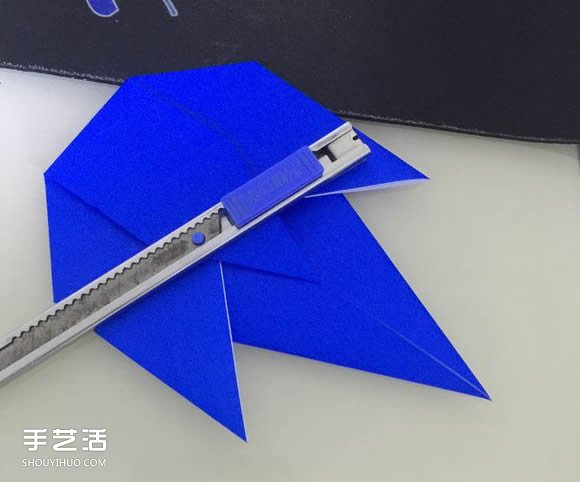 噴水鯨魚的折法圖解 折紙立體鯨魚的過程步驟 -  itrip.net.cn