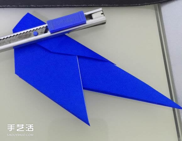 噴水鯨魚的折法圖解 折紙立體鯨魚的過程步驟 -  itrip.net.cn