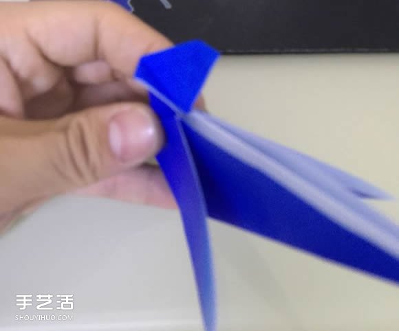 噴水鯨魚的折法圖解 折紙立體鯨魚的過程步驟 -  itrip.net.cn