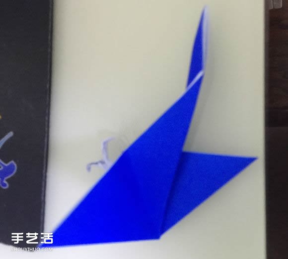 噴水鯨魚的折法圖解 折紙立體鯨魚的過程步驟 -  itrip.net.cn