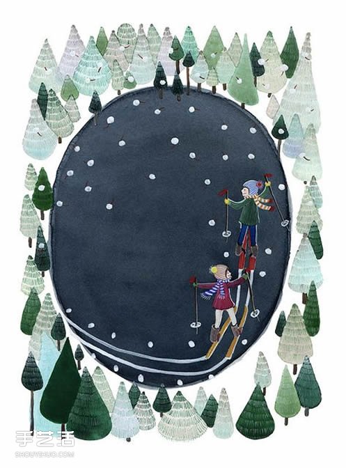 芬蘭插畫家 Anna Emilia Laitinen -  itrip.net.cn