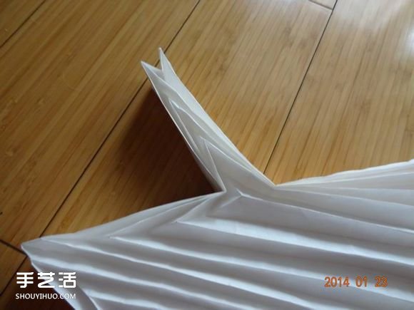 紙鶴的折法步驟圖解 手工折紙鶴的方法教程 -  itrip.net.cn
