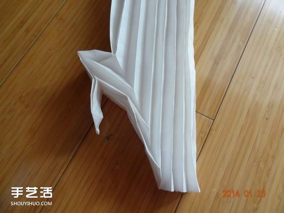 紙鶴的折法步驟圖解 手工折紙鶴的方法教程 -  itrip.net.cn