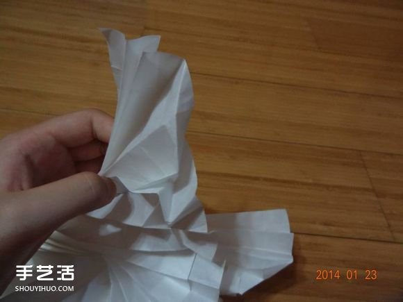 紙鶴的折法步驟圖解 手工折紙鶴的方法教程 -  itrip.net.cn