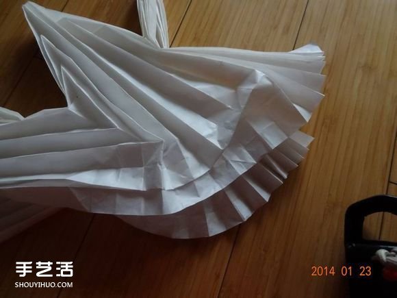 紙鶴的折法步驟圖解 手工折紙鶴的方法教程 -  itrip.net.cn