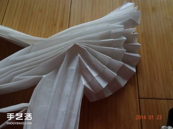 紙鶴的折法步驟圖解 手工折紙鶴的方法教程 -  itrip.net.cn