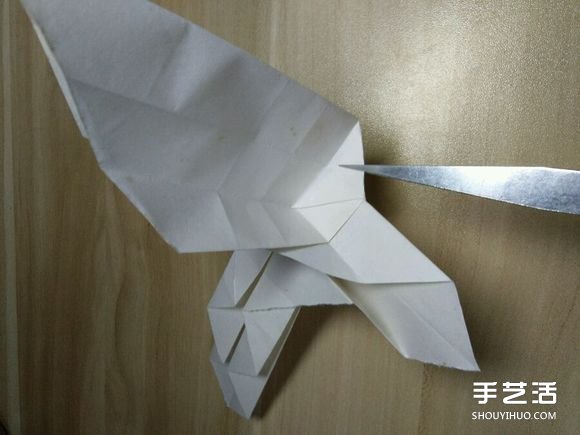 會飛的愛心折紙圖解 有翅膀的心形折法步驟 -  itrip.net.cn