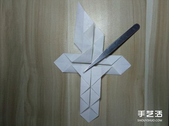 會飛的愛心折紙圖解 有翅膀的心形折法步驟 -  itrip.net.cn