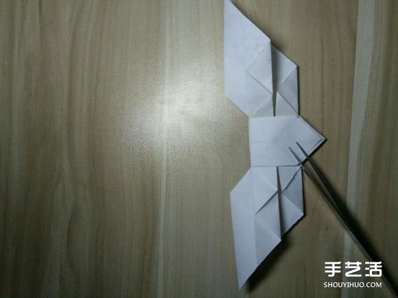 會飛的愛心折紙圖解 有翅膀的心形折法步驟 -  itrip.net.cn
