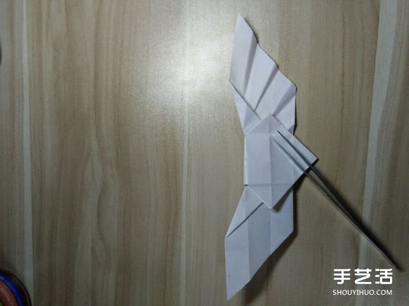 會飛的愛心折紙圖解 有翅膀的心形折法步驟 -  itrip.net.cn