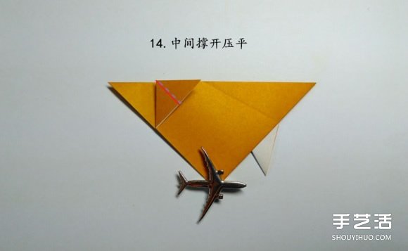 折紙食人魚(yú)的折法圖解 手工折食人魚(yú)的步驟圖 -  itrip.net.cn