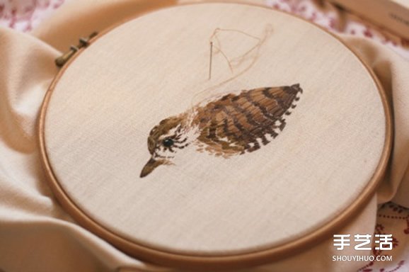 美好的動物刺繡作品 手工刺繡動物圖片欣賞 -  itrip.net.cn