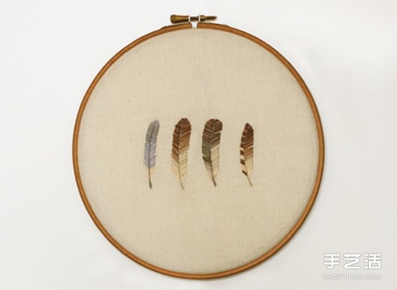 美好的動物刺繡作品 手工刺繡動物圖片欣賞 -  itrip.net.cn