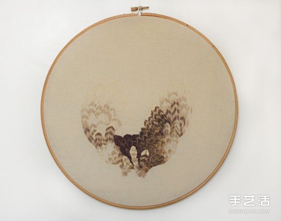 美好的動物刺繡作品 手工刺繡動物圖片欣賞 -  itrip.net.cn