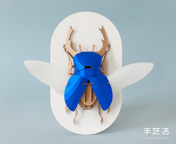 3D昆蟲紙雕 通過拼圖讓你找回手作的樂趣 -  itrip.net.cn