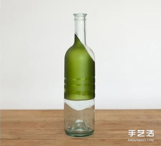 玻璃瓶創(chuàng)意手工圖片 做出玻璃杯、托盤和燭臺 -  itrip.net.cn