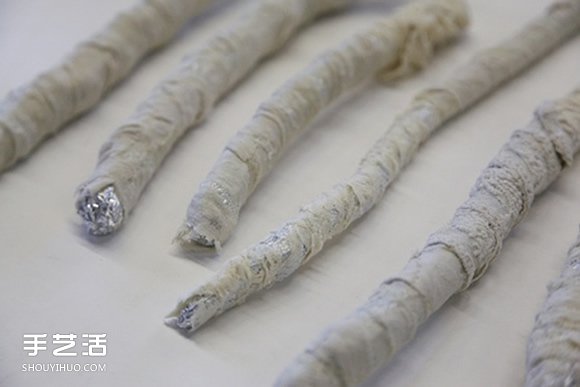 自制篝火裝飾的方法 蕾絲篝火DIY圖解教程 -  itrip.net.cn
