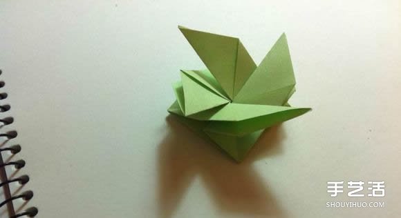 一張紙折四葉草圖解 創(chuàng)意四葉草的折法步驟 -  itrip.net.cn
