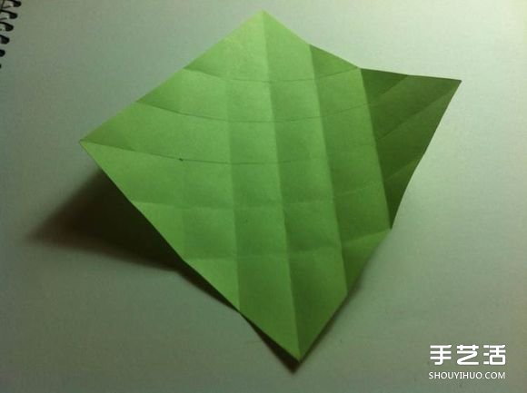 一張紙折四葉草圖解 創(chuàng)意四葉草的折法步驟 -  itrip.net.cn