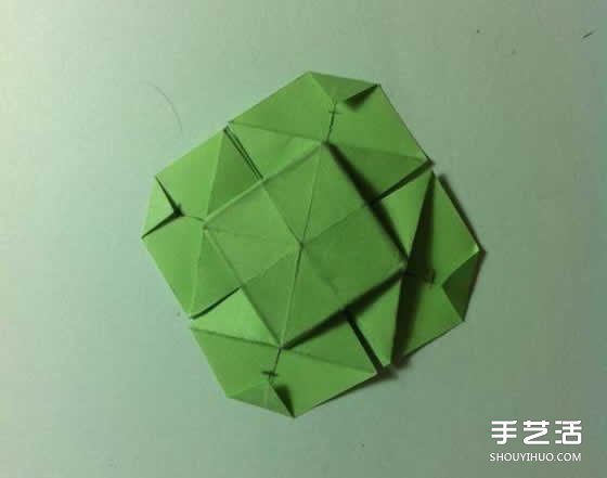一張紙折四葉草圖解 創(chuàng)意四葉草的折法步驟 -  itrip.net.cn