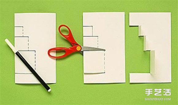 簡(jiǎn)單圣誕賀卡制作圖解 手工圣誕卡片制作圖片 -  itrip.net.cn