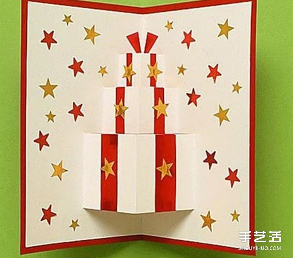 簡(jiǎn)單圣誕賀卡制作圖解 手工圣誕卡片制作圖片 -  itrip.net.cn