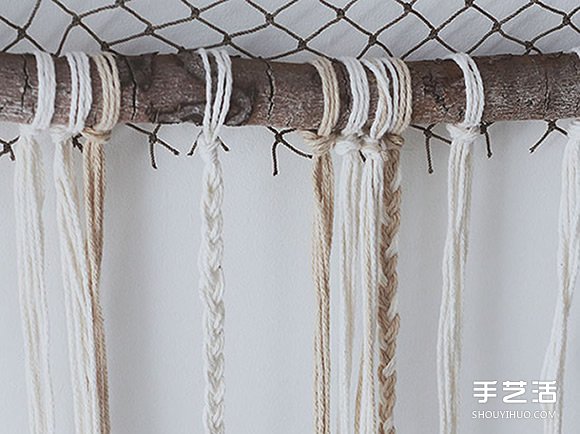 三角形捕夢網(wǎng)的制作方法 簡單自制捕夢網(wǎng)圖解 -  itrip.net.cn