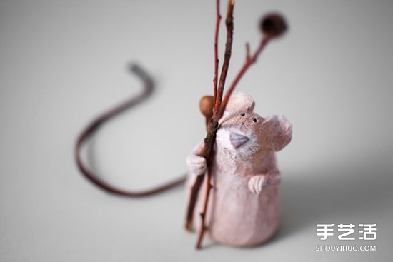 低溫瓷燒制的陶偶作品 治愈系手工陶偶圖片欣賞 -  itrip.net.cn