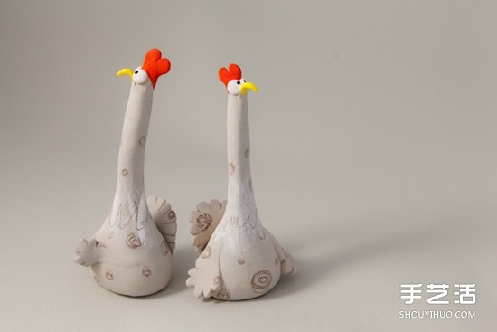 低溫瓷燒制的陶偶作品 治愈系手工陶偶圖片欣賞 -  itrip.net.cn