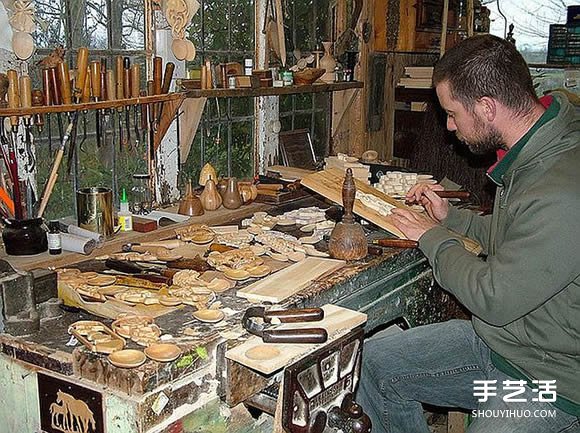 “愛”勺木雕藝術家Adam King 的雕刻作品 -  itrip.net.cn
