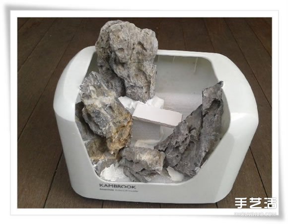 微型花園：廢舊烤面包機(jī)改造制作的美麗盆景 -  itrip.net.cn