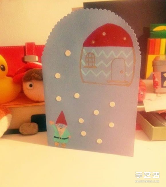 圣誕賀卡的制作方法 怎么手工制作圣誕賀卡 -  itrip.net.cn
