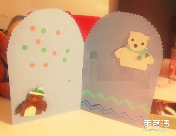 圣誕賀卡的制作方法 怎么手工制作圣誕賀卡 -  itrip.net.cn