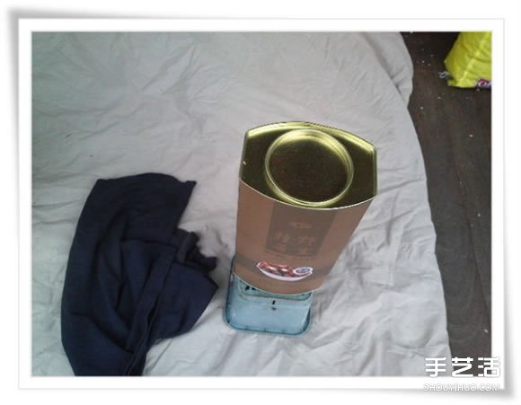 舊毛巾廢物利用做花盆 水泥毛巾花盆手工制作 -  itrip.net.cn