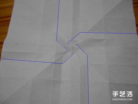 怎么折玫瑰千紙鶴步驟 玫瑰紙鶴的折法圖解  -  itrip.net.cn