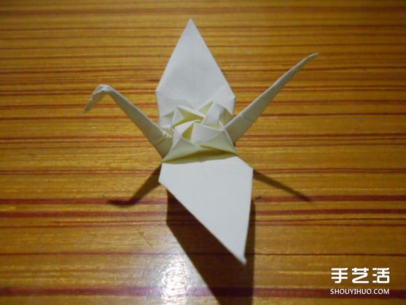 怎么折玫瑰千紙鶴步驟 玫瑰紙鶴的折法圖解  -  itrip.net.cn