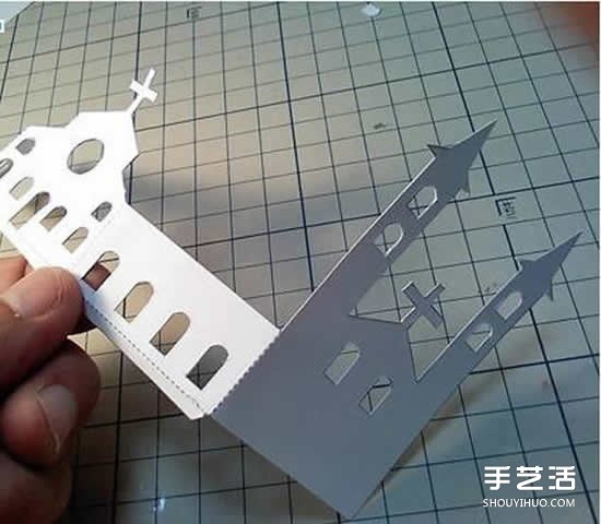 圣誕立體賀卡制作圖解 立體圣誕賀卡制作方法 -  itrip.net.cn