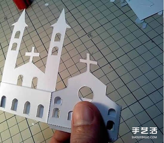 圣誕立體賀卡制作圖解 立體圣誕賀卡制作方法 -  itrip.net.cn