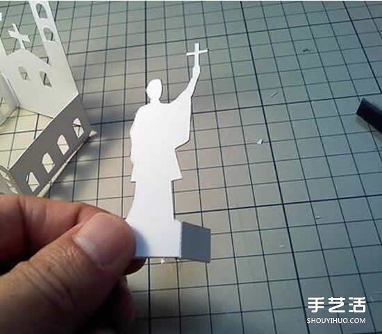 圣誕立體賀卡制作圖解 立體圣誕賀卡制作方法 -  itrip.net.cn