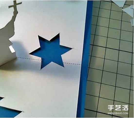 圣誕立體賀卡制作圖解 立體圣誕賀卡制作方法 -  itrip.net.cn