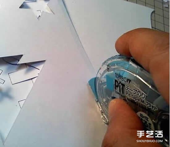 圣誕立體賀卡制作圖解 立體圣誕賀卡制作方法 -  itrip.net.cn
