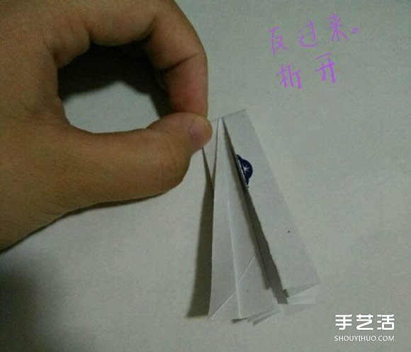 折紙婚紗裙的折法圖解 婚紗的折紙方法步驟 -  itrip.net.cn