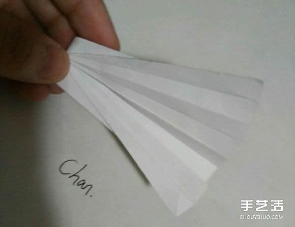 折紙婚紗裙的折法圖解 婚紗的折紙方法步驟 -  itrip.net.cn