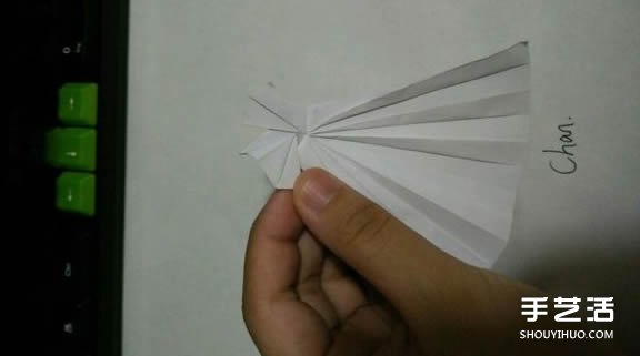 折紙婚紗裙的折法圖解 婚紗的折紙方法步驟 -  itrip.net.cn