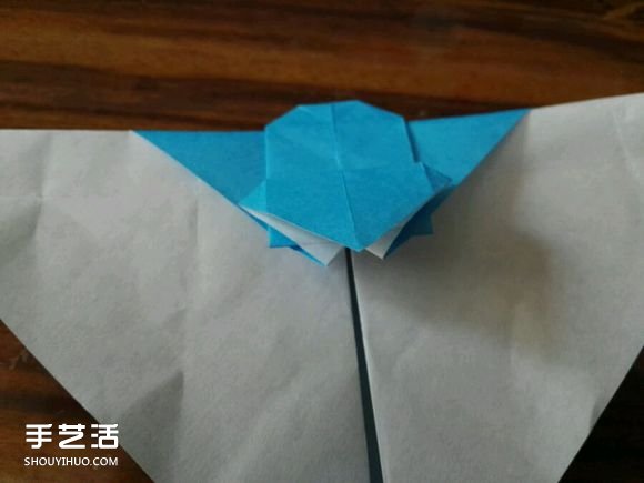 如何折紙雪人的教程 手工折雪人的折法圖解 -  itrip.net.cn