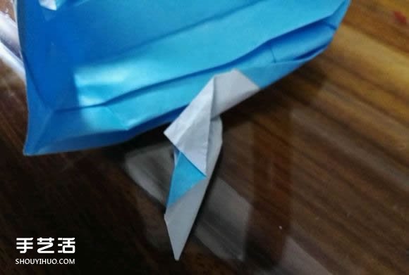 如何折紙雪人的教程 手工折雪人的折法圖解 -  itrip.net.cn