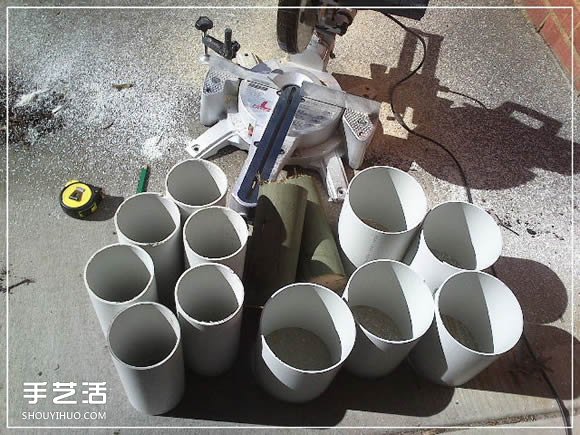 塑料水管做鞋架的教程 DIY塑料水管鞋架的方法 -  itrip.net.cn