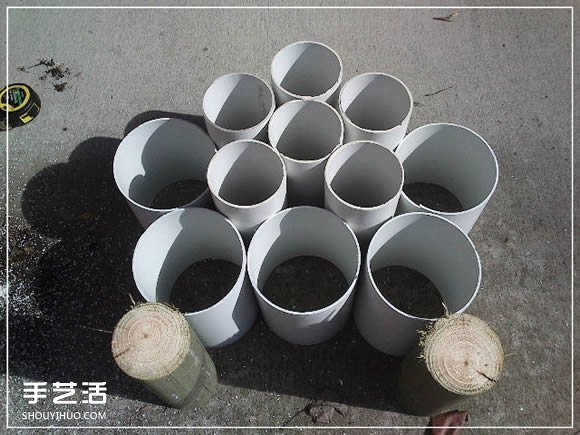 塑料水管做鞋架的教程 DIY塑料水管鞋架的方法 -  itrip.net.cn